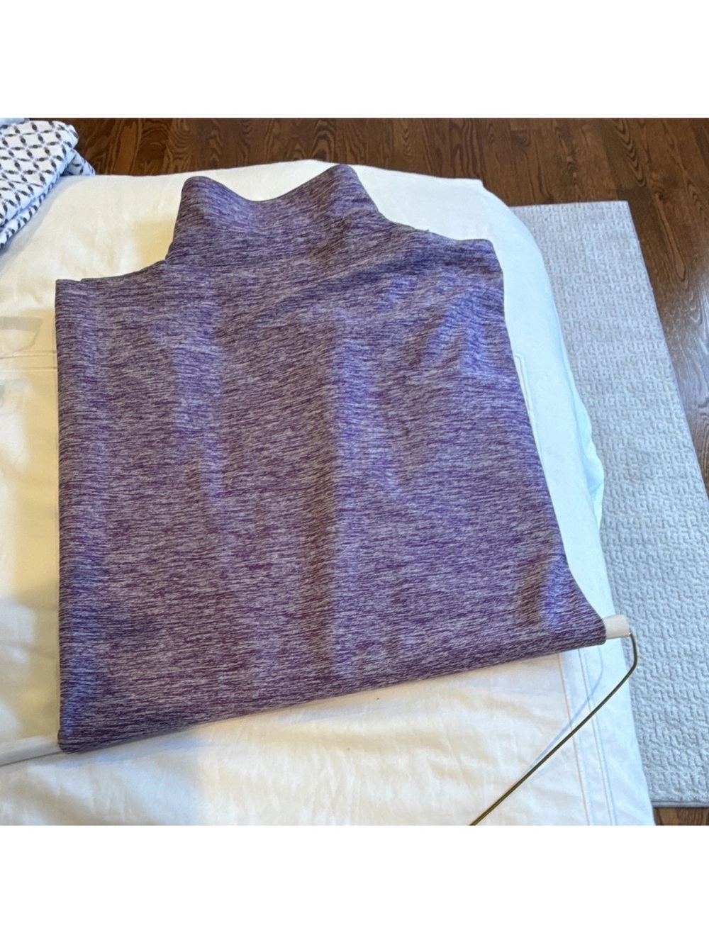 LG Purple Heathered Pencil Skirt